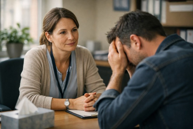 Illustration de la posture professionnelle